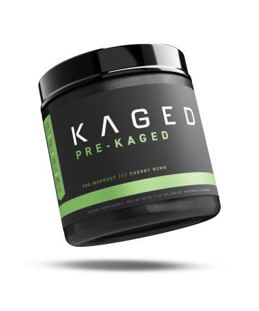 Kaged Muscle Pre Workout Powder Preworkout for Men & Pre Workout Women  Delivers Intense Workout Energy  Focus & Pumps  Supplements  Cherry Bomb  Natural Flavors Pre-Kaged (Cherry Bomb)