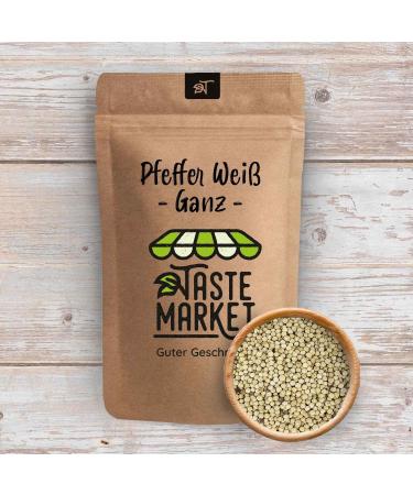  TASTE Guter Geschmack 200g whole white peppercorns whole white pepper peppercorns spices raspberries - Buy Online on GoSupps.com