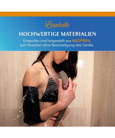 Linphelle Waterproof Arm Catheter Cover - Neoprene Picc & Glucose Device Protection Size M Black - Buy Online on GoSupps.com