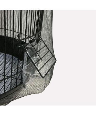 Adjustable Large Bird Cage Cover Seed Catcher for Parrot Macaw - Nylon Skirt Seed Guard - 2pcs - Buy Online on GoSupps.com