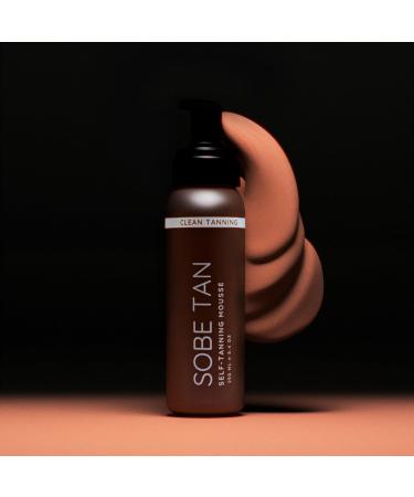 Self-Tanner Mousse | Natural Streak-Free Caramel Tan | 7 Clean Ingredients | Flawless Application Guide - Buy Online on GoSupps.com