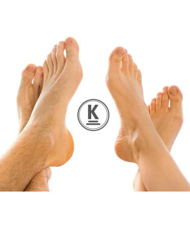 K-Pro Natural Lava/Pumice Stone for Foot Care - Exfoliate and Smooth Dry Skin (Black) - Buy Online on GoSupps.com
