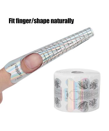 300PC Nail Extension Stickers - Self-Adhesive Nail Art Guides for Beautiful Patterns - Perfect for Women - Buy Online on GoSupps.com