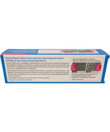 Bioniq Repair Toothpaste 3-Pack (3x75ml) + Usy Block - International Shipping Available - Buy Online on GoSupps.com