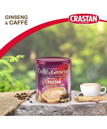  Italian Gourmet E.R. Italian Gourmet Instant Coffee and Ginseng Blend for Sweetening Pack of 12 x 200g Packs Creamy Hot Drink Instant Powder Breakfast and Break Italian Specialty + Polpa - Buy Online on GoSupps.com