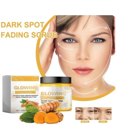 3 in 1 Turmeric Glow Skincare Set - Exfoliating Face Scrub Hydrating Glow Butter & Face Wash for Natural Radiance - Buy Online on GoSupps.com
