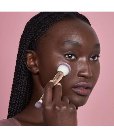 Sculpted by Aimee Complexion Duo Makeup Brush - Double-Ended Travel-Friendly Brush for Primer, Foundation, and Concealer - Buy Online on GoSupps.com