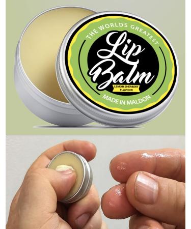 World's Greatest Lip Balm - Repair & Moisturize | Lemon Sherbet Flavor | 15ml with Shea Butter Beeswax & Jojoba Oil - International Shipping - Buy Online on GoSupps.com