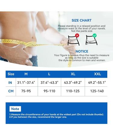 Glofit Lower Back Support Belt for Men and Women - Pain Relief for Heavy Lifting, Herniated Disc, Sciatica, Scoliosis - Size L - Buy Online on GoSupps.com