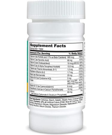 21st Century One Daily Essential Multivitamin - 100 Tablets for Optimal Health - Buy Online on GoSupps.com