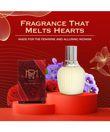 Womens Perfume - Perfume For Women - Floral Powdery Rose Violet Green Yellow Floral White Floral - (3.4 fl oz / 100 ml) - Buy Online on GoSupps.com