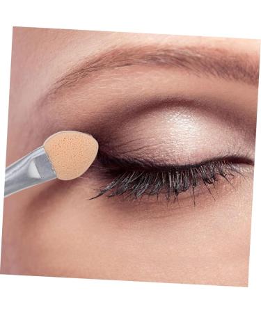 Hemoton 48 Pcs Latex Eye Shadow Stick Makeup Applicator Comestic Applicator Eyeshadow Aluminum 7.5x1x0.5cmx2pcs Beige Khaki X2pcs - Buy Online on GoSupps.com