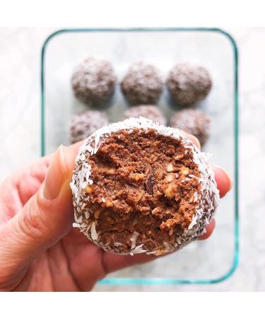 Cocoa For Coconuts No-Bake Protein & Energy Bite Mix - Makes 24 Protein Balls & Bites, 7-9g Protein per Serving, Keto, Paleo, Vegan, Gluten-Free, No Sugar Added - Buy Online on GoSupps.com