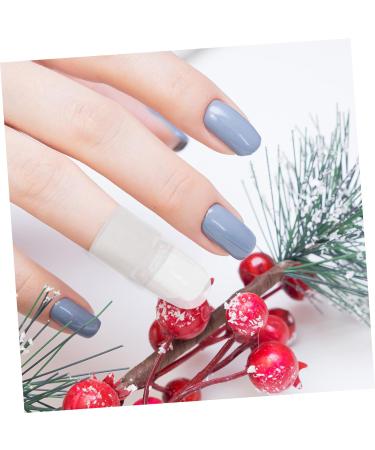 Healeved 40 Pcs Nail Case Nail Varnish Cover Nails Gel Cuticle Guard Nail Paint Protector Polish Remover Wraps Manicure Polish Varnish Cover Nail Polish Cover Gelt Anti-scratch Plastic Milk 4x2cmx2pcs As Shownx2pcs - Buy Online on GoSupps.com