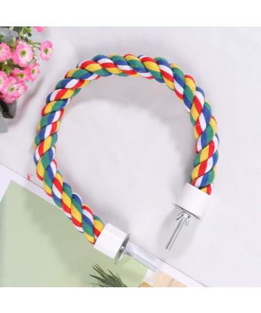 Balacoo Bird Perch Rope Bungee Bird Toy Cage Parrot Chewing Toy (40cm) Size 1 - Buy Online on GoSupps.com