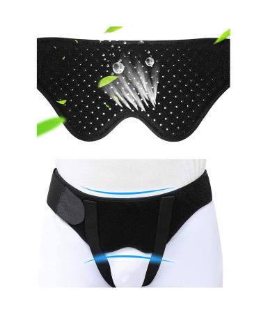 Buy Pwshymi Hernia Belt - Adjustable Support Truss for Men & Women | Ergonomic & Breathable - International Shipping Available - Buy Online on GoSupps.com