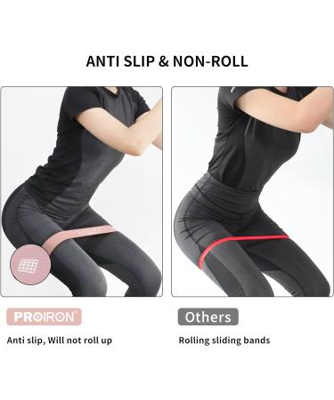Proiron Fitness Straps Gymnastics Band Set | Latex Resistance Bands - Anti-Slip Full Body Stretching & Local Shape - 1.5m Pink - Buy Online on GoSupps.com