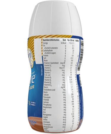 Ensure NutriVigor Nutritonal Shake 220ml x 12 Chocolate Flavour Support Strength Energy and Immunity|Food supplement with Protein 27 Vitamins and Minerals |With Vitamin D Vitamin C and Vitamin B Chocolate 220 ml (Pack of 12) - Buy Online on GoSupps.com