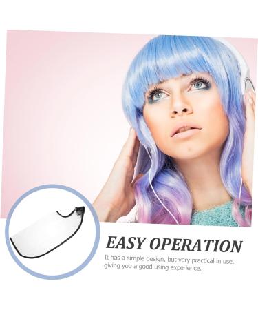 FOMIYES 8 Pcs Shampoo Funnel Tools Hair Salon Apron Transparent Hair Capes Adjustable Hairdressing Tool 59X25X1CMx4pcs Transparent Colorx4pcs - Buy Online on GoSupps.com
