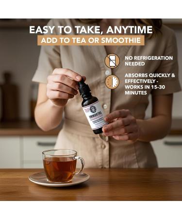 Immortal Reishi Mushroom Extract Ganoderma Lucidum Tincture | 100% Fruiting Body | Immune Stress & Sleep Support | No Mycelium Reishi Mushroom Tincture Drops | Vegan Non-GMO 1 fl oz | USA Made 1 Ounce (Pack of 1) - Buy Online on GoSupps.com