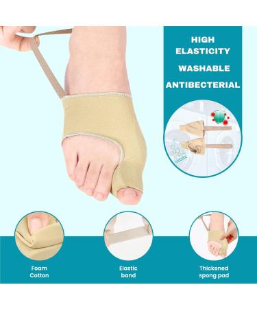 Bunion Corrector for Women & Men | Comfortable Toe Straightener Socks | Hallux Valgus Pain Relief | Breathable & Non-Slip Design - Buy Online on GoSupps.com