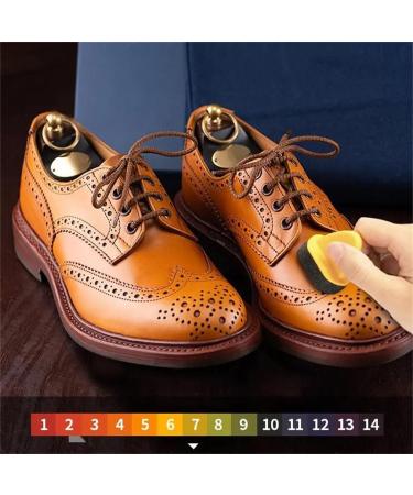 AQWAL Leather Repair Cream Liquid Shoe Polish Cream Shoe Polish Shoe Care Shoe Cream With Sponge Applicator Protects Leather From Scuffs And Scratches Best For All Kind Of Leather Surfaces Mix - Buy Online on GoSupps.com