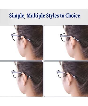 26 Pairs Anti-Slip Silicone Glasses Ear Pads | Comfort & Style in 4 Styles & Colors - Buy Online on GoSupps.com