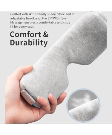 Buy Eye Massager with Heat Bluetooth Air Compression & Vibration - USB Rechargeable & Foldable - Perfect for Eye Fatigue Relief & Gifts - Buy Online on GoSupps.com
