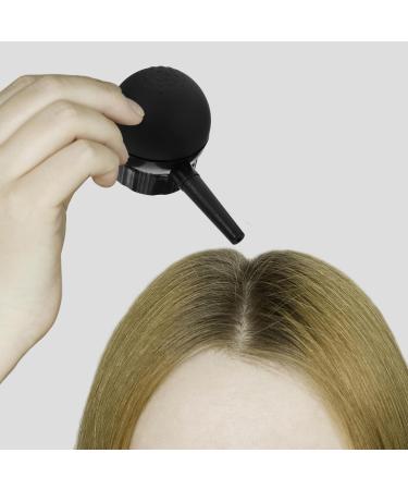 Baluue 1pc Powder Spray Applicator Hair Powder Spray Hair Fiber Applicator Hairdressing Tools Black - Buy Online on GoSupps.com