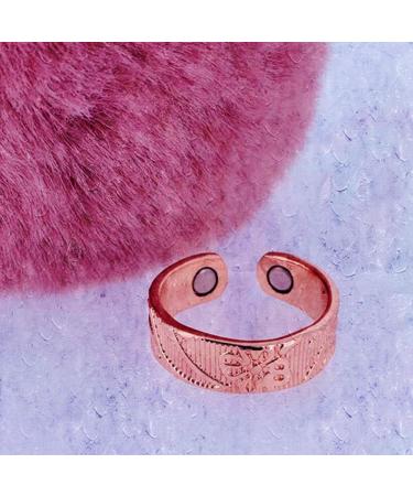 Shop LONGRN Magnetic Copper Ring for Arthritis Relief - Adjustable Size for Women | International Shipping Available - Buy Online on GoSupps.com