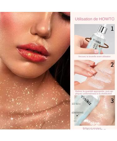 syayw Shimmering Body Shimmering Skin for Body 15ml Highlighter Oil for Dry Face - Long Lasting Shimmer Face Illuminator Shimmering Sweat Resistant Oil for - Buy Online on GoSupps.com