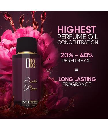 Bergamot_Beaute EXOTIC PLUM Pure Parfum | Plum Honey & Vanilla | 12+ Hrs Long Lasting Perfume for Women | Higher Concentration than EDP 100ML - Buy Online on GoSupps.com