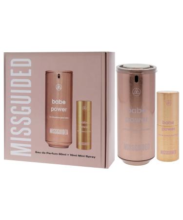 Missguided Babe Power for Women - 2 Pc Gift Set 2.7oz EDP Spray 0.34oz EDP Spray 1.52 Fl Oz (Pack of 2) - Buy Online on GoSupps.com