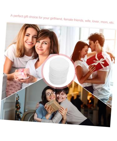 HAPINARY 1 Round Cotton Pad Cotton Makeup Remover Pads Exfoliating Disposable Cleaning Face Pads Eyelash Remover Pads Face Cotton Pads Pure Cotton Cosmetic White Cleansing Cotton - Buy Online on GoSupps.com