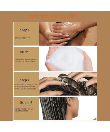  Generisch Stronger Hair Soap Hair Growth Shampoo Bar | Shampoo Bar with Intense Moisture Deep Moisturizing Conditioner Bar Hydrates and Hydrates - Buy Online on GoSupps.com