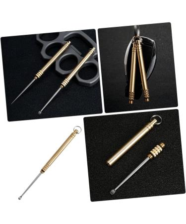 Buy Titanium Alloy Ear Spoon - Premium Ear Wax Picker & Cleaner Tool for Easy Ear Wax Removal - Portable Ear Cleaning Solutions - Buy Online on GoSupps.com