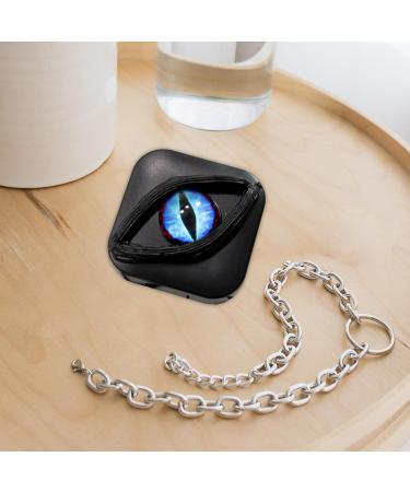 Harilla Mini Contact Lens Container - Unique Portable Travel Lens Box - Blue - Perfect for Home & Office - Buy Online on GoSupps.com