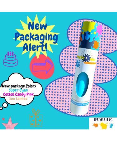 Large Premium Silicone Kids Suctioned Placemat - Sensory Montessori Inspired for Food, Snacks, Travel & Arts - Super Cyan - Buy Online on GoSupps.com