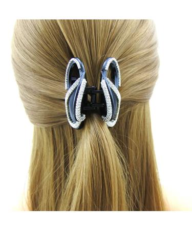 Meilliwish Diamond Butterfly Hair Clip Claw - Black | D14 - Buy Online on GoSupps.com