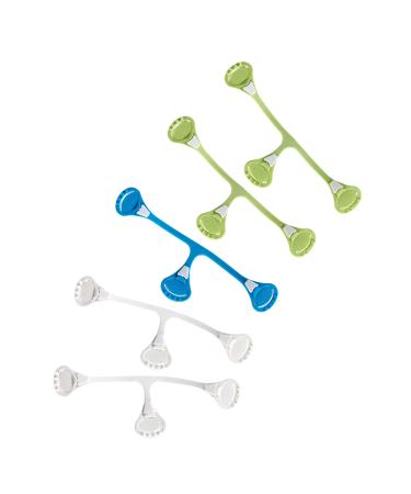 Original 5-Pack Snappi Cloth Diaper Fasteners - Replaces Diaper Pins - Use with Cloth Prefolds and Cloth Flats