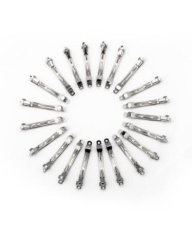 2.36 inch medium -sized metal hair clips 50 simple silver hair clips hair clip French hair clips DIY for fine hair 1 piece (50s pack) 50PCs hair clips 60mm & 80mm