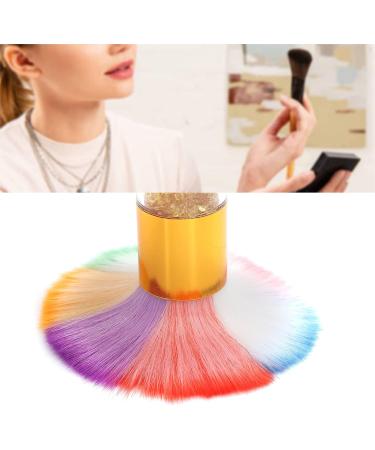 Verdant Touch Makeup Brush Rhinestone Inlaid Makeup Brush for Loose Powder Foundation and Nail Art Dust Removal Gold - Buy Online on GoSupps.com