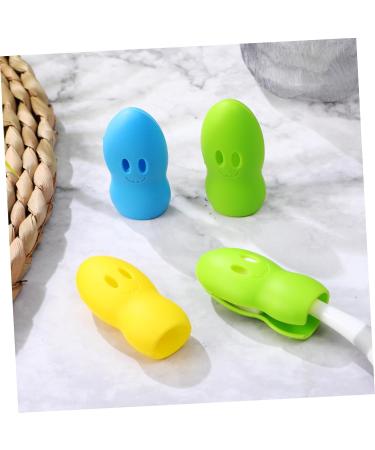 Hapinary 12-Piece Silicone Toothbrush Cover Sleeves | Toothbrush Caps & Cases | Travel-Friendly & Hygienic Toothbrush Protection - Buy Online on GoSupps.com