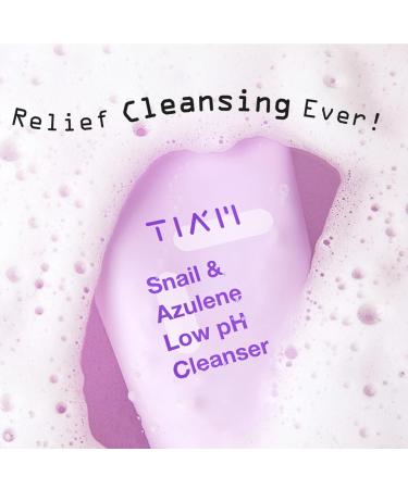 TIA M TIAM Snail & Azulene Low pH Gel Facial Cleanser | Anti-Acne Treatment for Sensitive Skin | 6.76 Fl. Oz - Buy Online on GoSupps.com