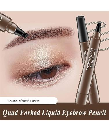 Glow Tulip Eyebrow Pen Lacisonpen Microblading Eyebrow Glow Tulip Eyebrow Pen Glow Tulip Natural Eyebrow Pen 4 Tip Microblade Eyebrow Pen (03) - Buy Online on GoSupps.com