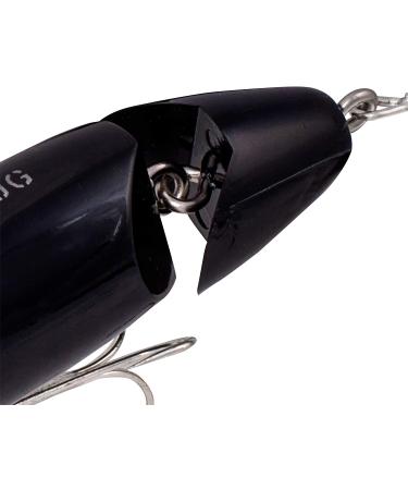 Arbogast Jitterbug Topwater Bass Fishing Lure - Ideal for Night Fishing - 3 5/8 oz - Black - Buy Online on GoSupps.com