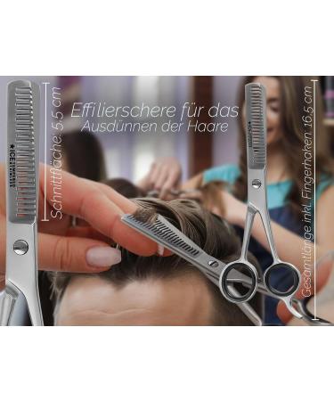 Thinning Scissors 6 Inch | Stainless Steel Hair Scissors for Precision Cutting - International Shipping Available - Buy Online on GoSupps.com