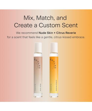 Skylar Nude Skin Eau de Parfum - Hypoallergenic & Clean Perfume for Women & Men Vegan & Safe for Sensitive Skin Notes of Pineapple Vanilla Coconut- 10mL /0.33 Fl oz - Buy Online on GoSupps.com