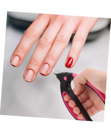 Mikinona A Cross-type Shear Manicure Tools Nail Cutters for Manicure Using Trimmer Acrylic Nail Supplies Artificial Nail Trimmer Nail Tip Fake Major Stainless Steel Nail Scissors - Buy Online on GoSupps.com