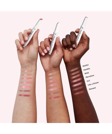 IT Cosmetics Pillow Lips Solid Serum Gloss - Humble (Nude Cinnamon) - Lip Serum with Collagen, Hyaluronic Acid & Tri-Oil Complex - 0.07 oz - Buy Online on GoSupps.com